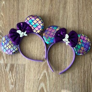 Little Mermaid Minnie Disney Ears